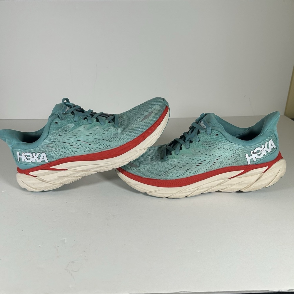 Hoka One One Women Clifton 8 1119394 AEBL Blue Running Shoes Sneakers Size 9.5 B - Picture 7 of 16